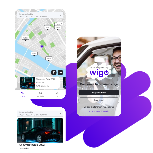 Carsharing Solution App